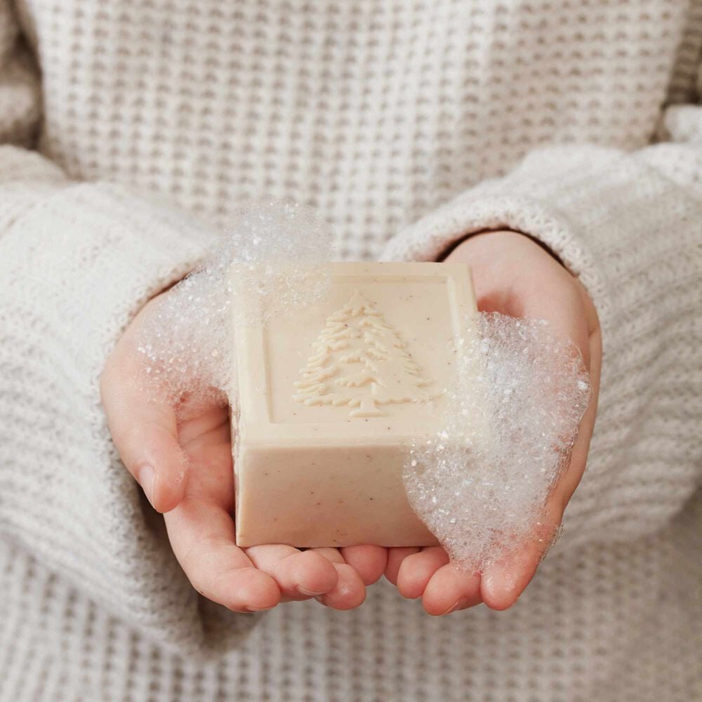 Thymes Frasier Fir Bar Soap with Suds image number 1
